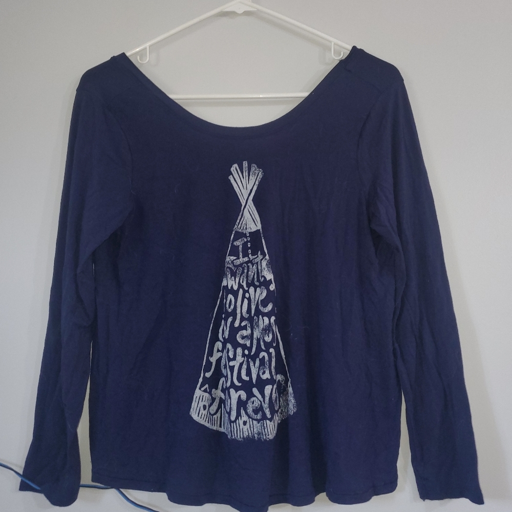 Aerie Off the shoulder long sleeve